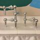 Lot de 4 bougeoirs Stoff de Nagel