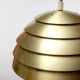 Lampe de plafond des années 1960 Hans-Agne Jakobsson en or