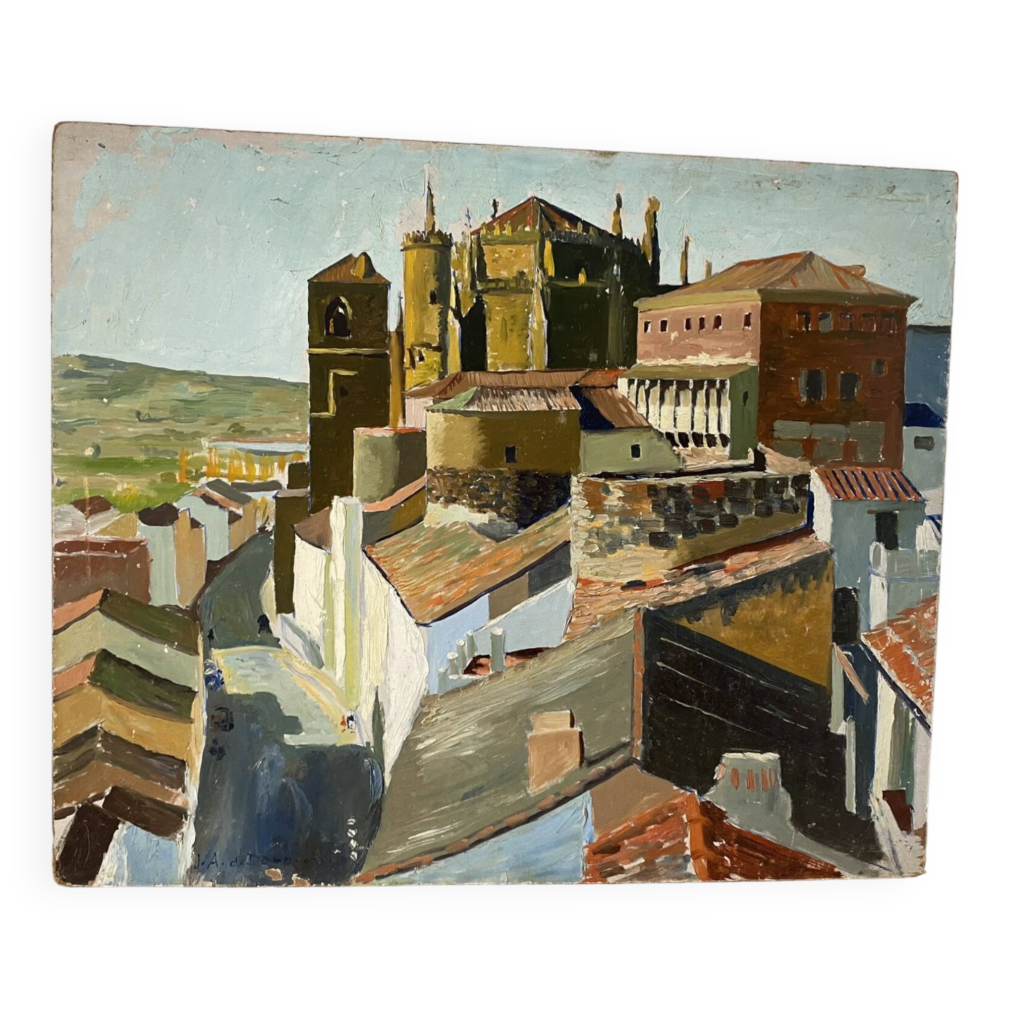 Palace landscape signed