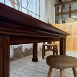 Dudouyt oak dining table 1940