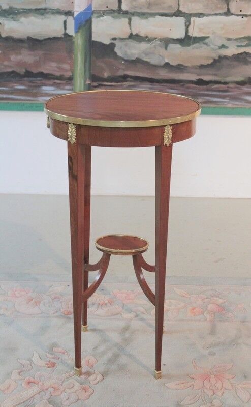 Table-desserte style Louis XVI en acajou XXème