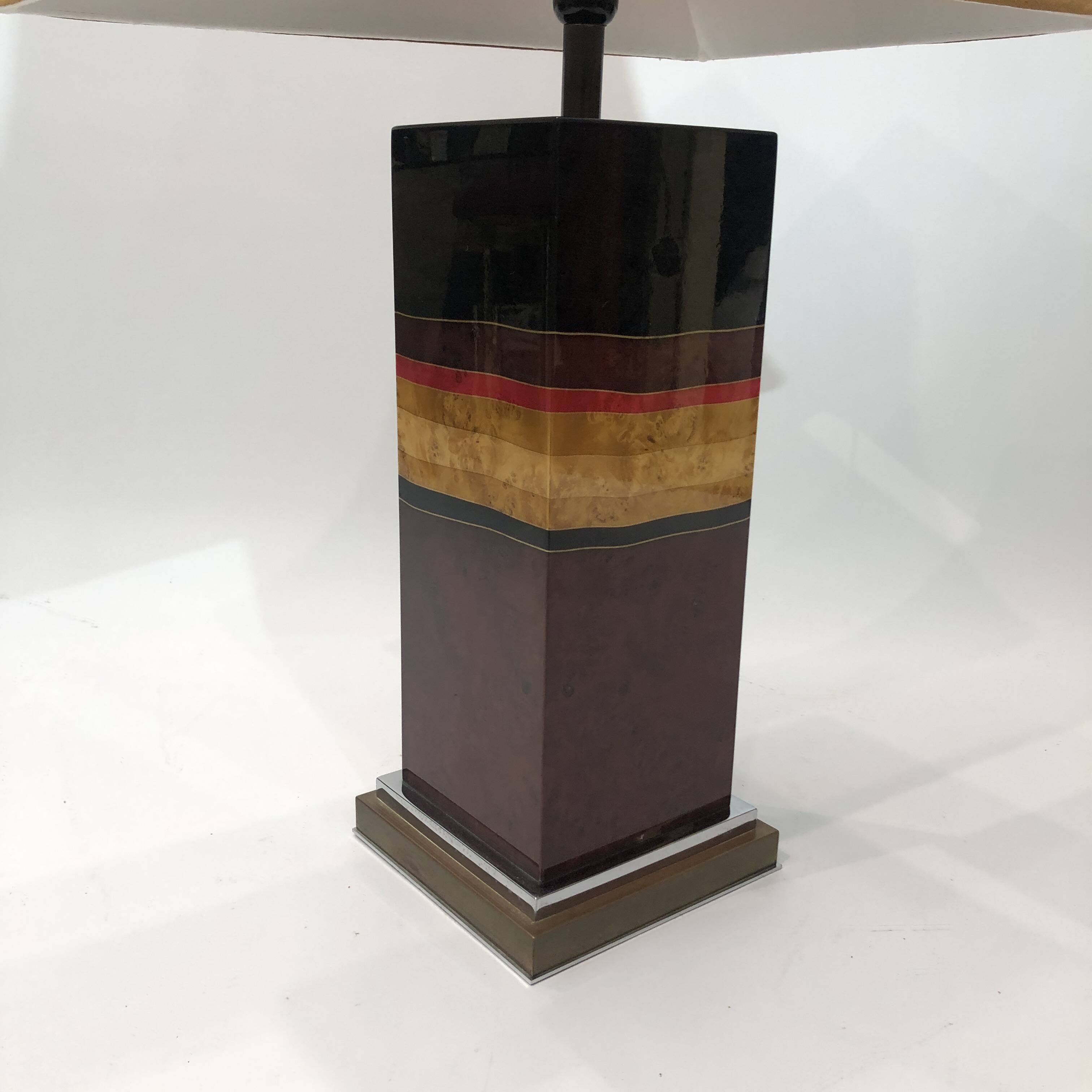 Jean-Claude Mahey Table Lamp 1970s French Hollywood Regency Midcentury