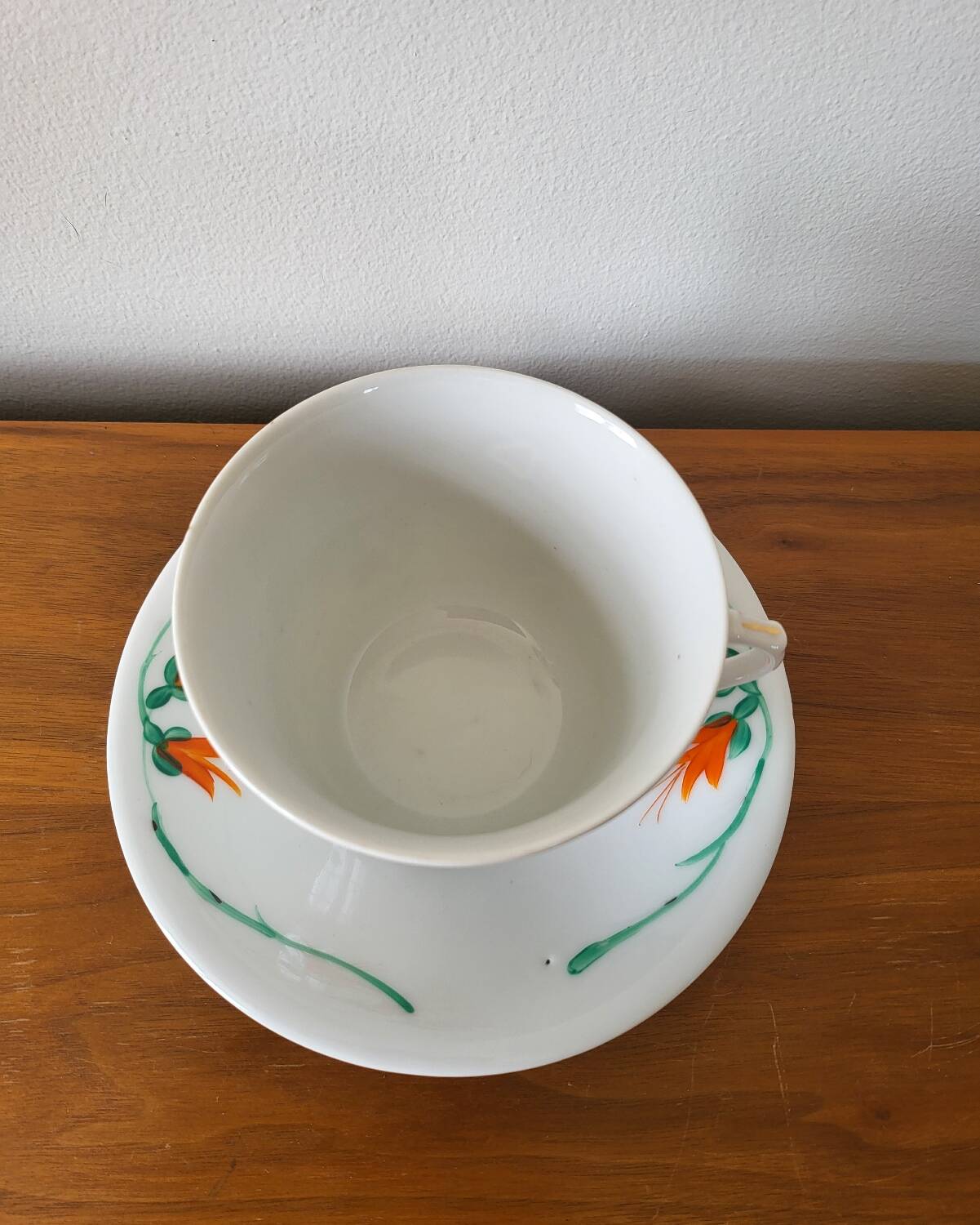 Breakfast Chocolate Cup in Parisian Porcelain