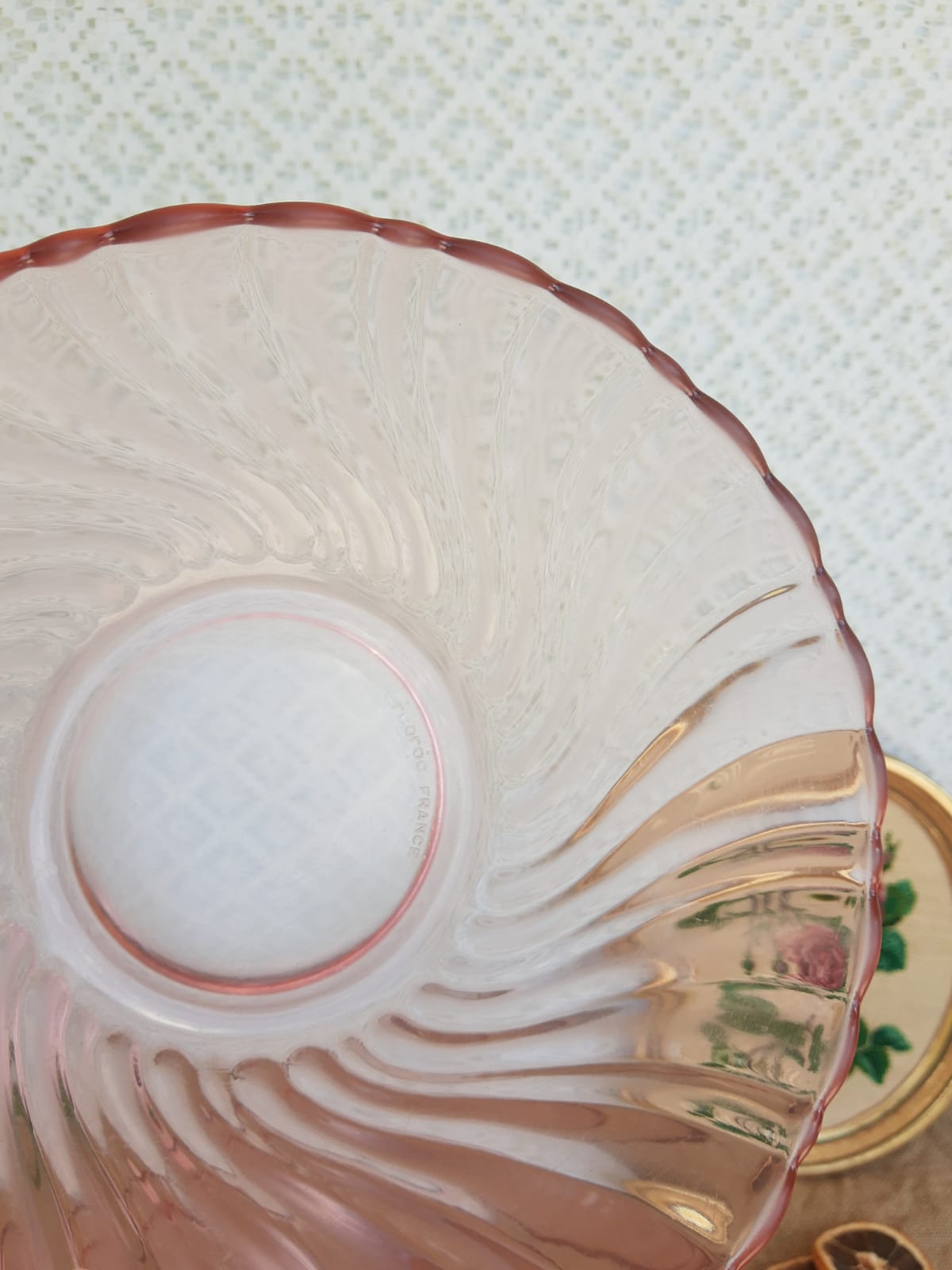 Trio of rosaline salad bowls twisted arcoroc