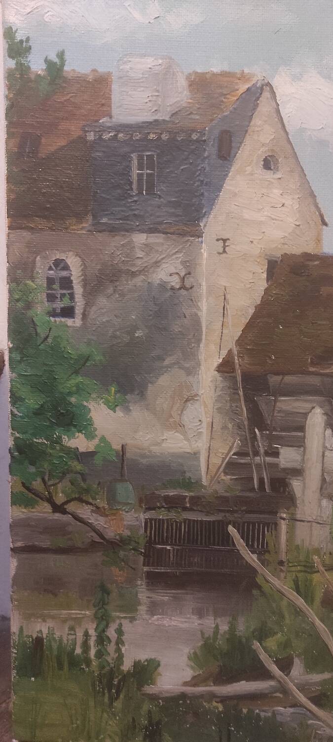 Oil on canvas