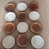 Set of 12 plates