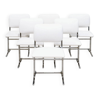 Six chaises. Italie années 70