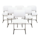 Six chaises. Italie années 70