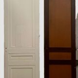 Lot de deux portes simple face en sapin massif XIX siècle