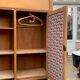 Parisian hotel Art Deco wardrobe 1920, detachable.