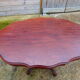 large table pedestal form violin Louis Philippe
