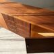 Vintage minimalist sideboard 1960s walnut