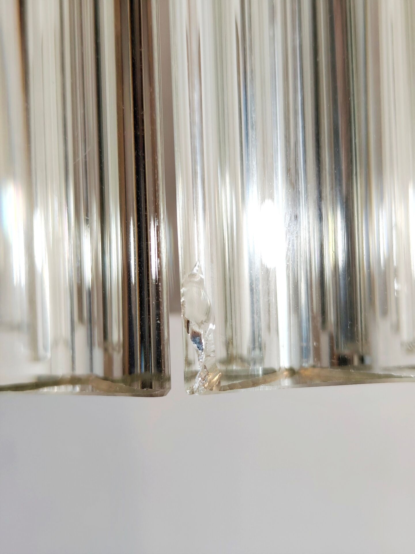 Suspension en cristal. Espagne, années 1960