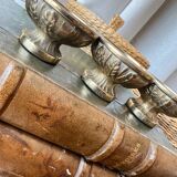 4 small bronze cups