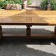 Table monastère bois massif