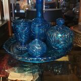 Service with blue absynte colbat Napoleon III