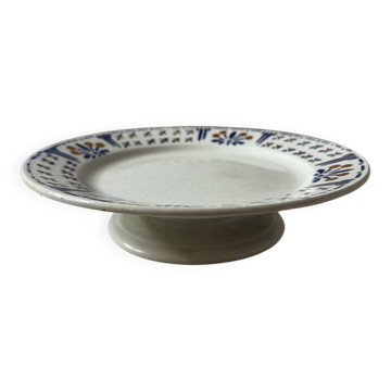 Plat de type compotier GIEN terre de fer