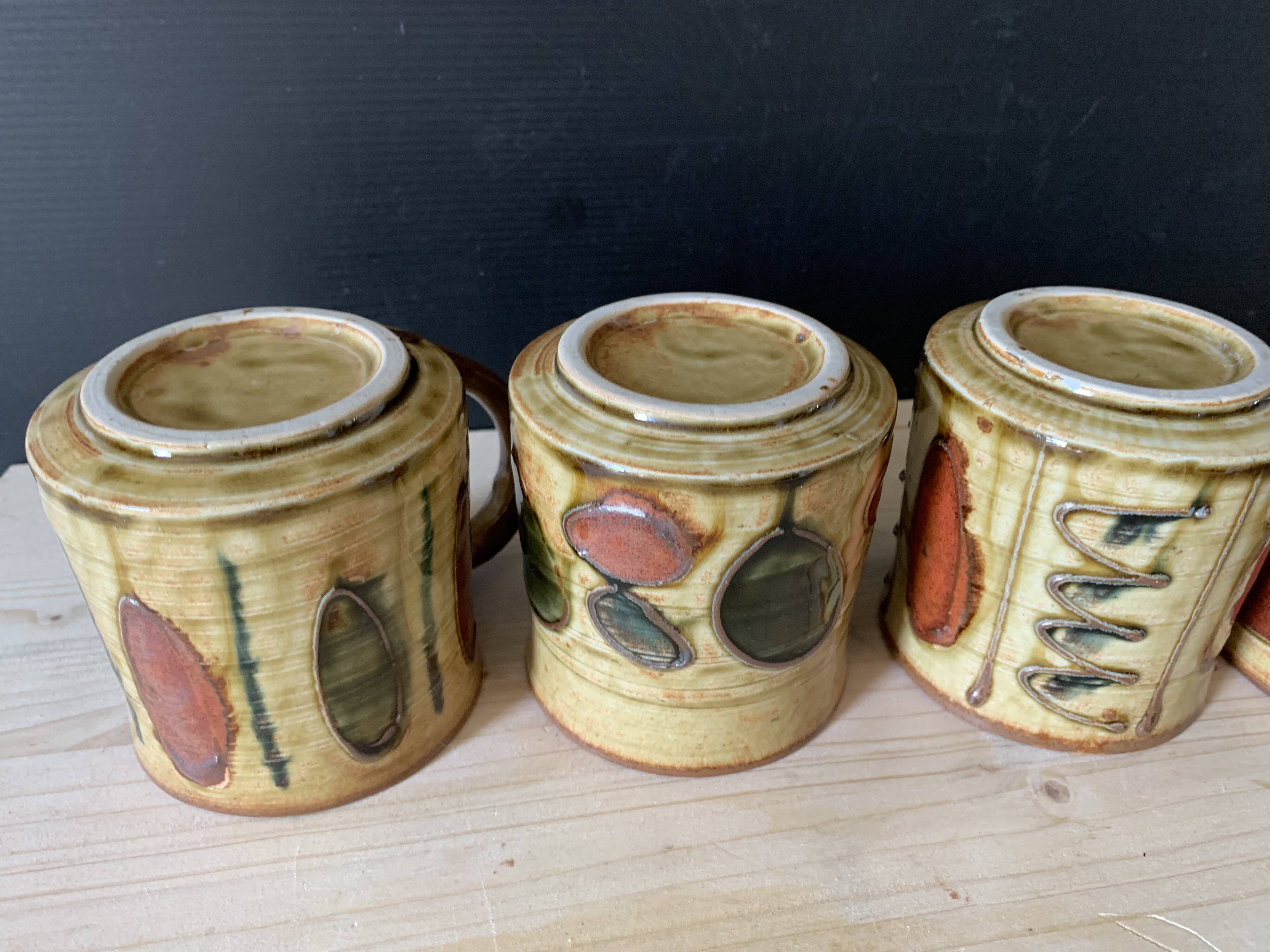 Vintage ceramic mugs