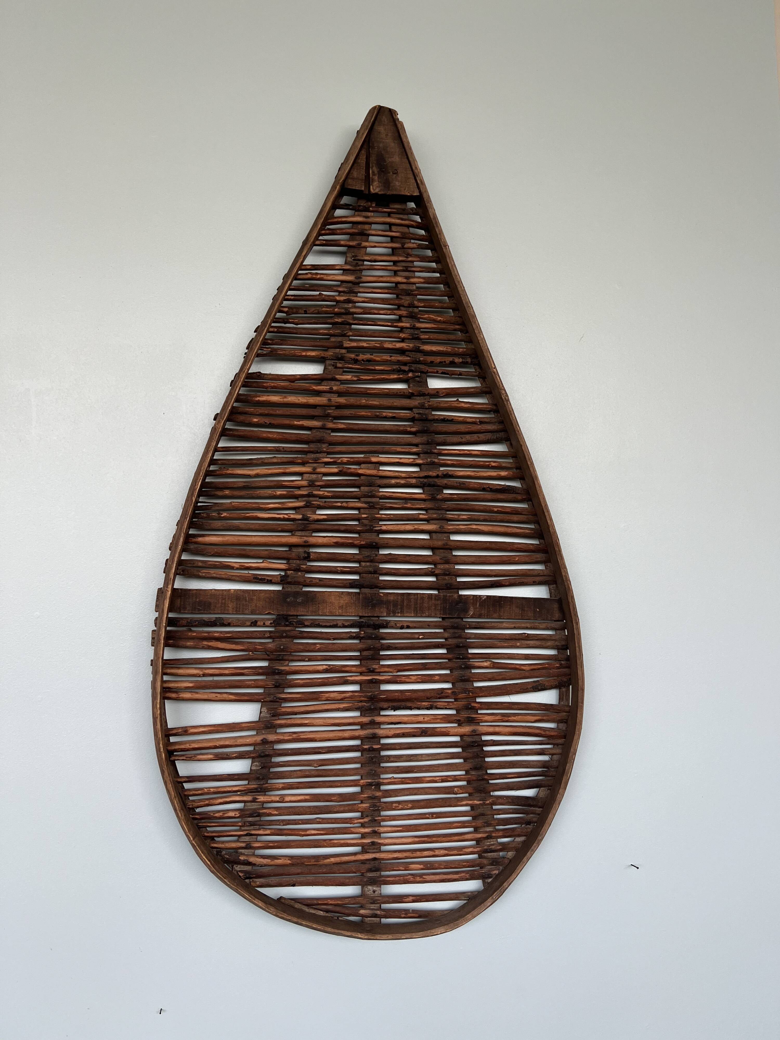 Large vintage plum rack