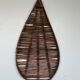 Large vintage plum rack