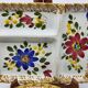 Vintage Italy 1970s decor plates and dishes set