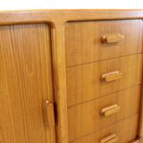 Silkeborg deens teak vintage sideboard 'Bandenitz' | 200 cm