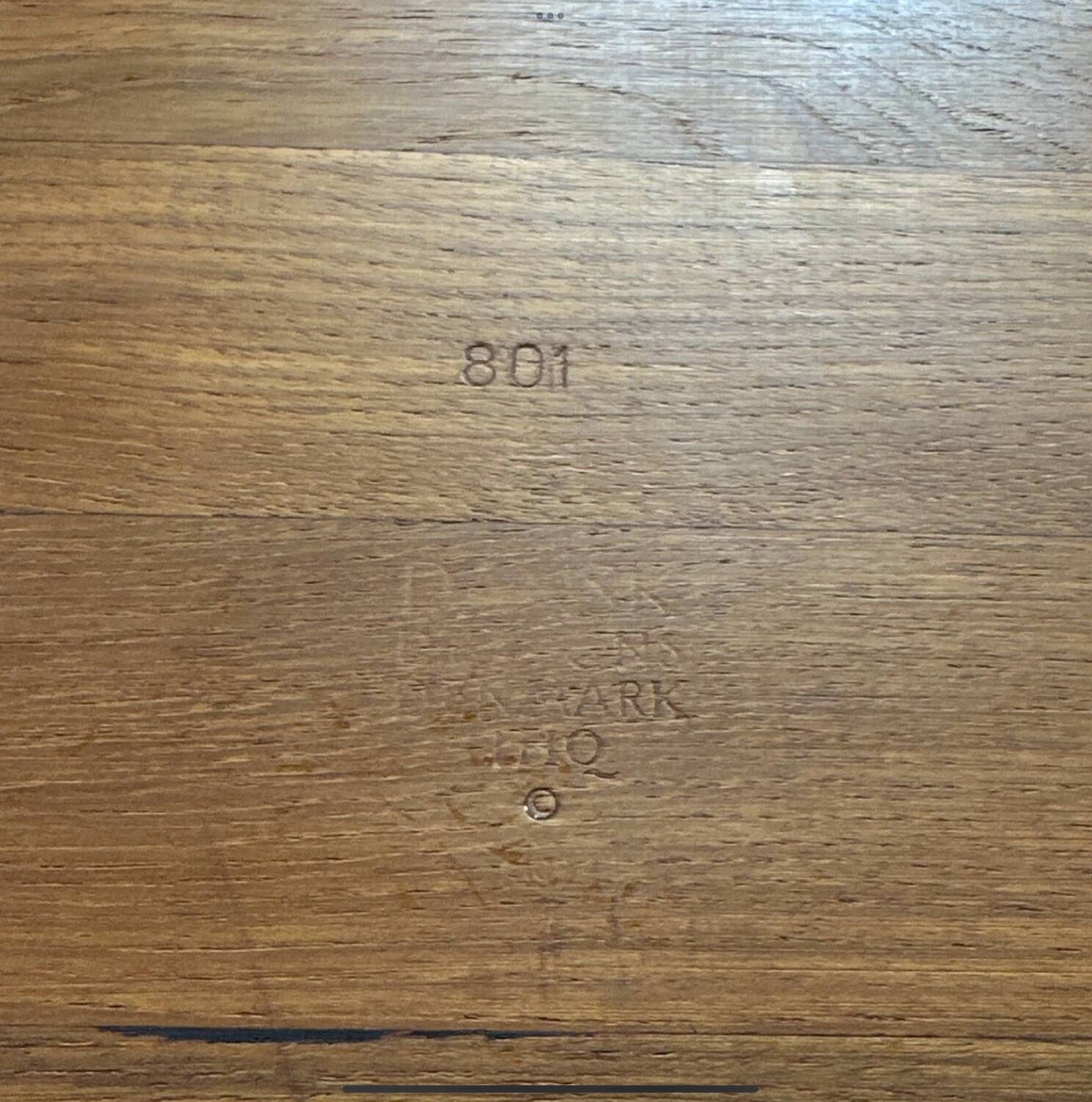 MCM Dansk Jens Quistgaard teak tray IHQ Denmark