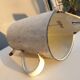 Pot washbasin wall mounted sheet metal enamelled