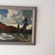 Painting by Per Olof Zachrisson 1960’s, Scandinavian Modern