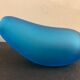 Daum blue vase by Philippe Starck, strangeness model, 1988
