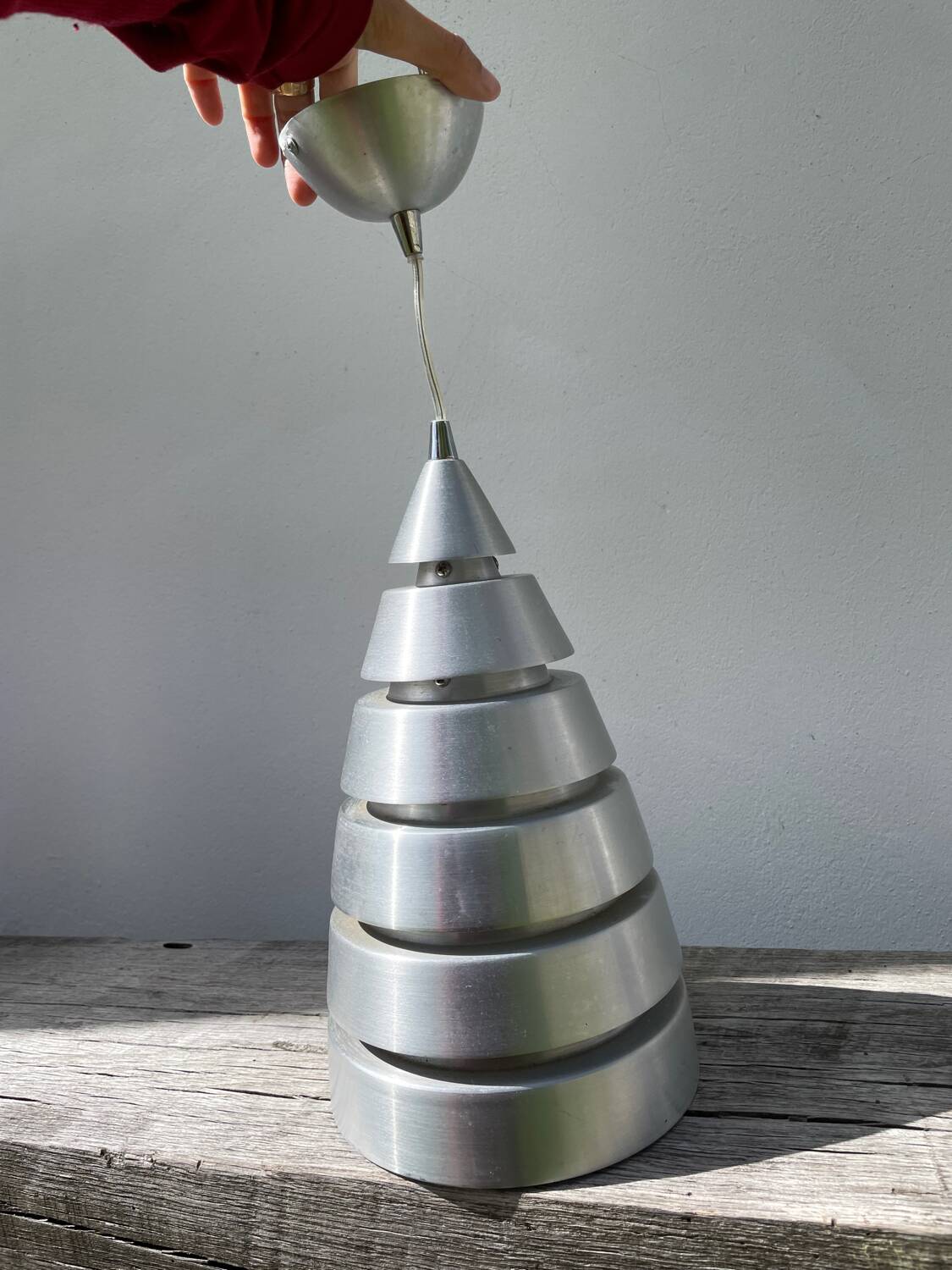 Agemob silver metal designer pendant light