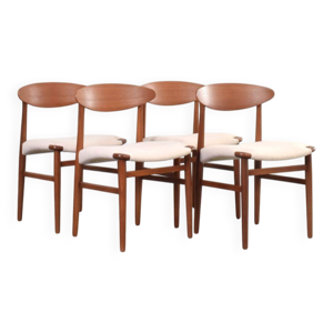 Chaises de salle à manger - teck aksel