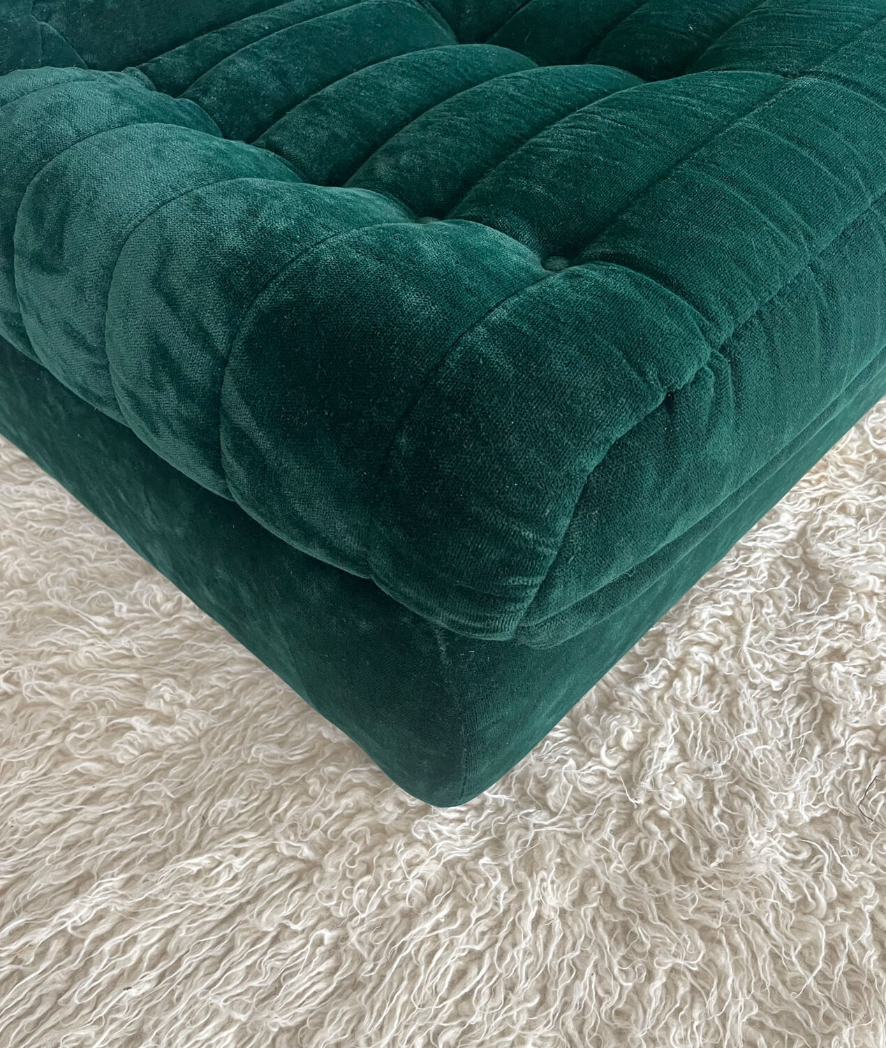 Velvet sofa 1970