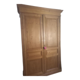 Old storage cabinet in fir, early twentieth century