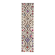 1970s Vintage Turkish Hand-Knotted Wool Cotton Beige Runner Rug 91x350