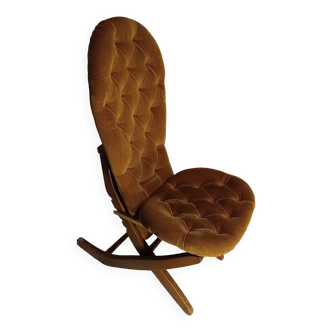 Fauteuil relax vintage de 4 position en très bel état