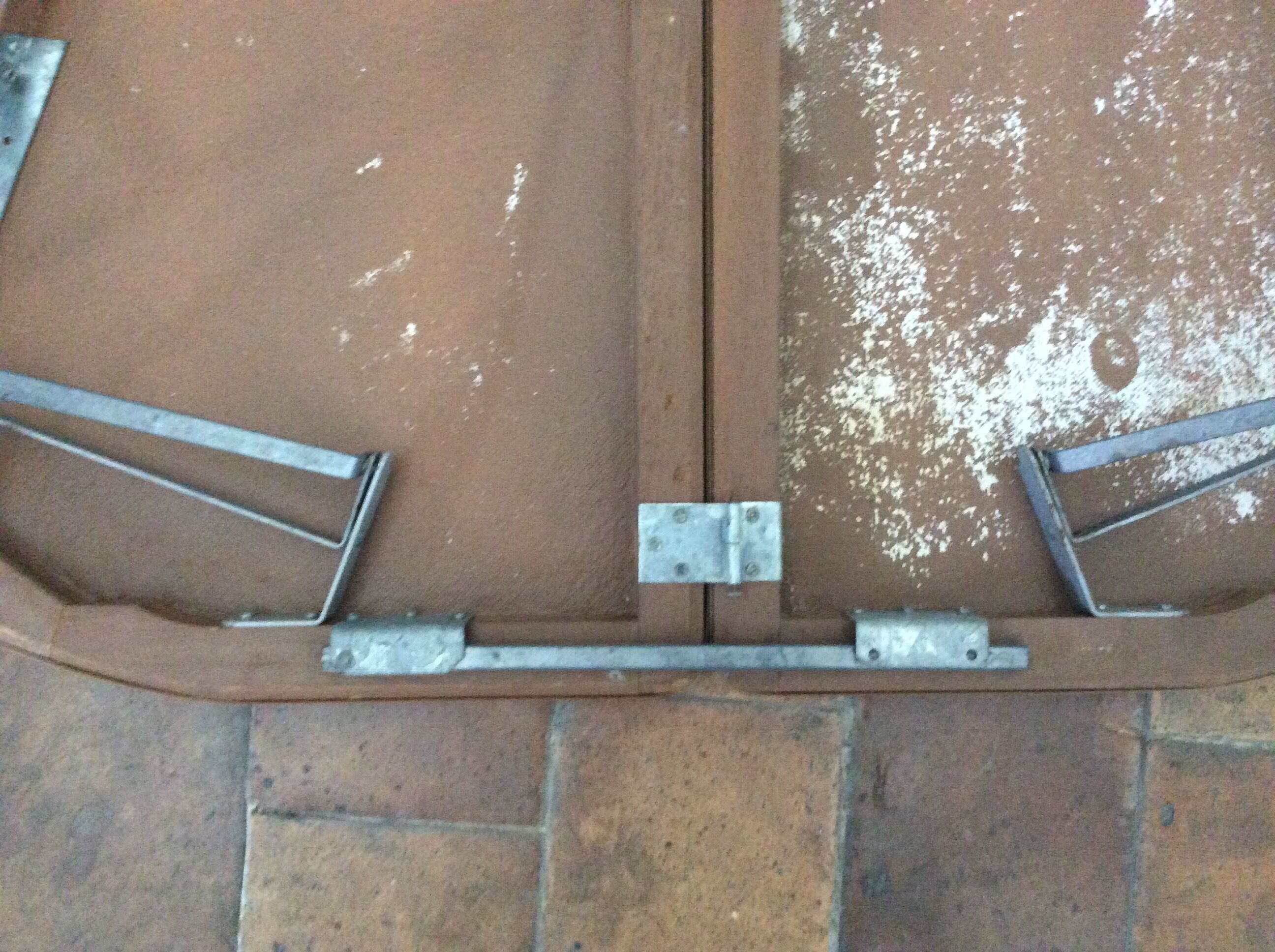 Vintage oval camping table