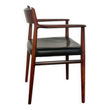Fauteuil Arne Vodder en palissandre par Sibast 1960