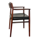 Fauteuil Arne Vodder en palissandre par Sibast 1960