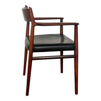 Fauteuil Arne Vodder en palissandre par Sibast 1960