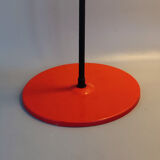 1970s Red Table Lamp by Veneta Lumi. Made in Italy