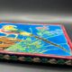 Trivet in cloisonné enamel from Longwy - pheasant design