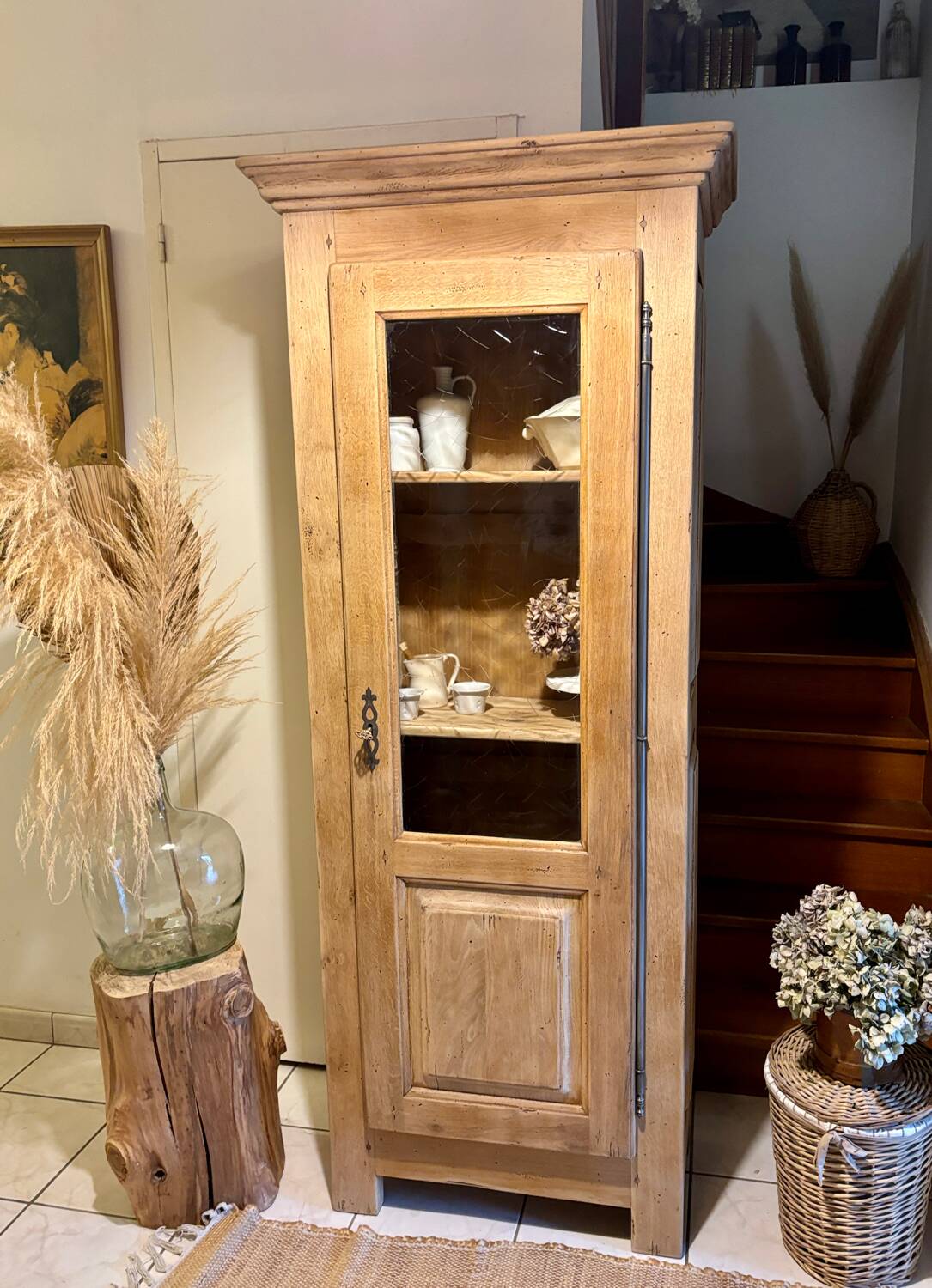 Vitrine en chêne | Selency