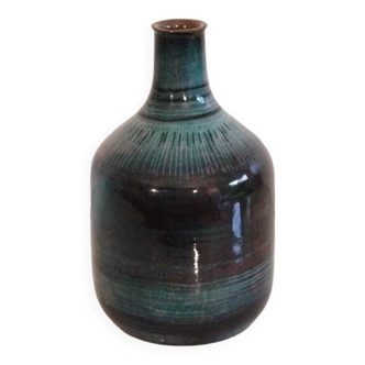 Vase en ceramique emaillée de daniel Chaponet