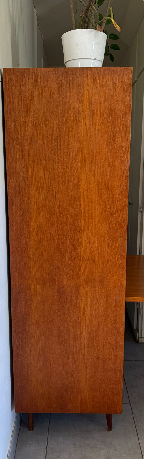 Vintage Scandinavian library secretary