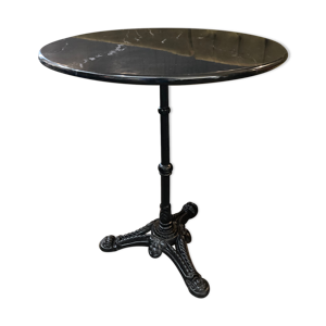 table bistrot en marbre