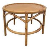Table basse en rotin, 1960