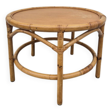 Table basse en rotin, 1960