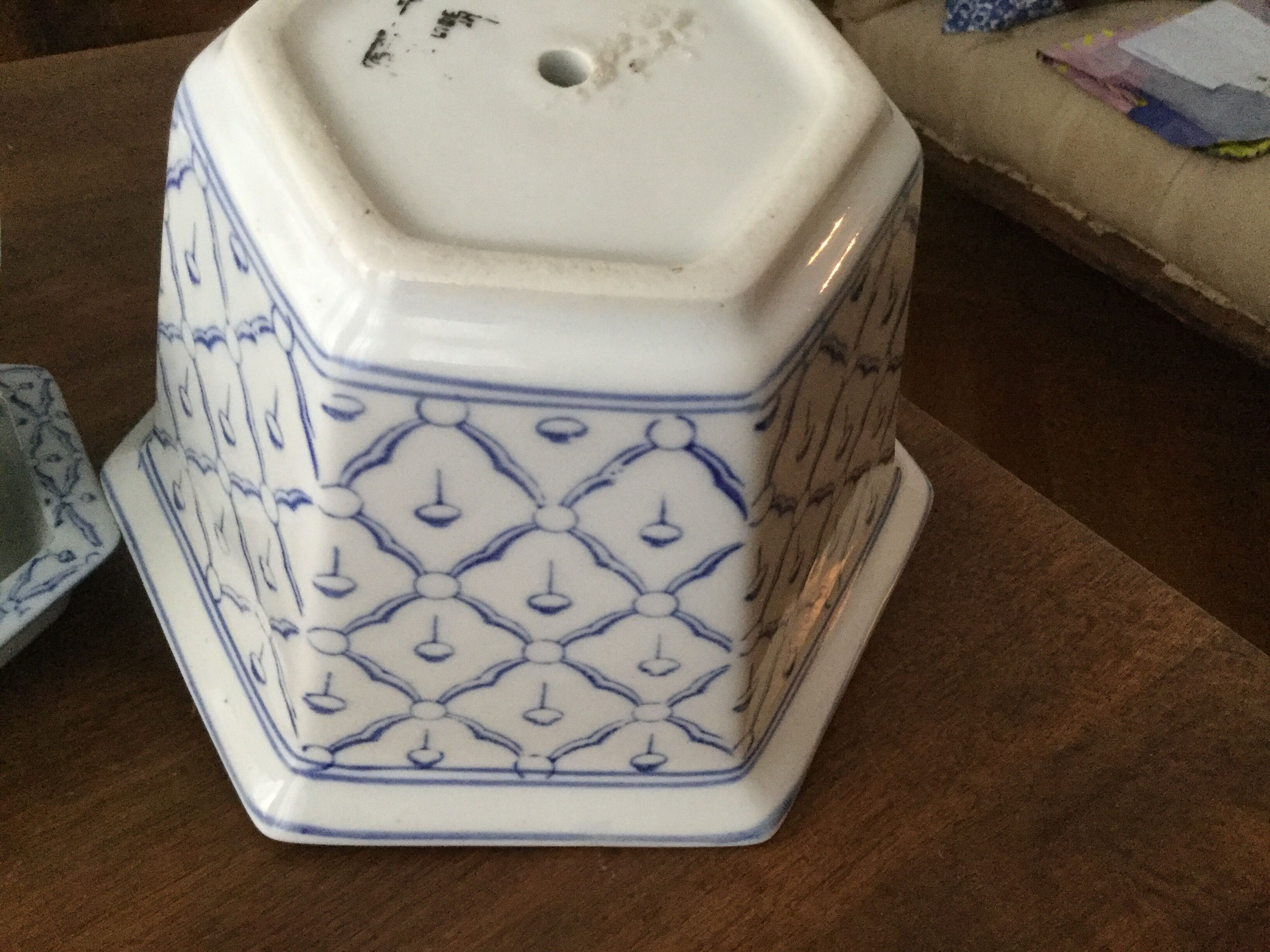 Serie de 3 cache-pots chinois