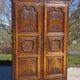 Solid oak wardrobe, Renaissance style